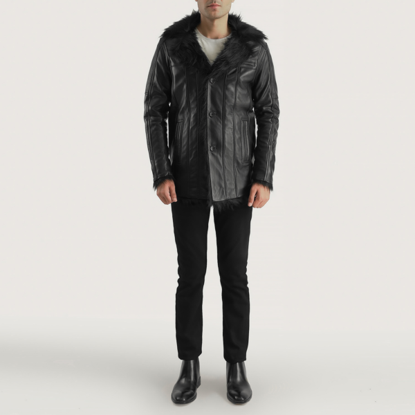 Black Leather Coat for Men - Timeless Style and Exceptional Quality