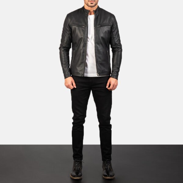 Black Leather Jacket for Men - Timeless Style and Versatile Comfort