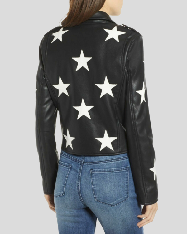 Women's Star-Embellished Jacket - Stylish and Unique Outerwear - Image 2