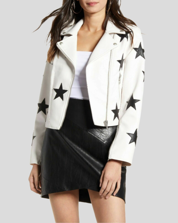 Women's Star-Embellished Jacket - Stylish and Unique Outerwear - Image 3