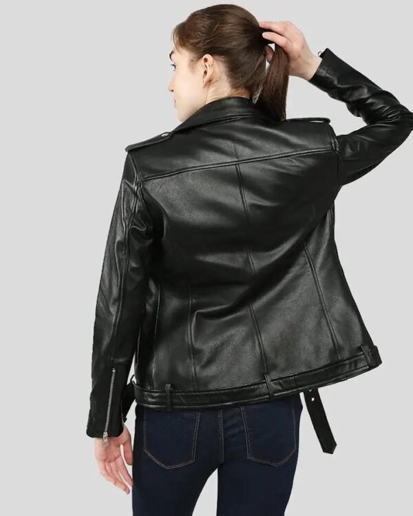 Leather Jacket for Girl Bikers - Stylish and Functional Riding Gear - Image 3