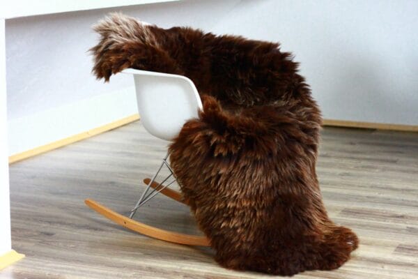 Natural Brown sheepskin Rug - Image 2