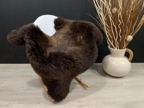 Natural Brown sheepskin Rug